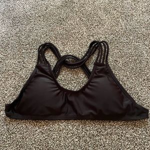 Black Swim Top